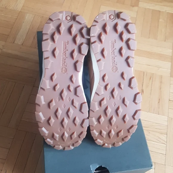 Brand new youth  Timberland Brooklyn sneaker boot wheat Nubuck - Picture 5 of 6